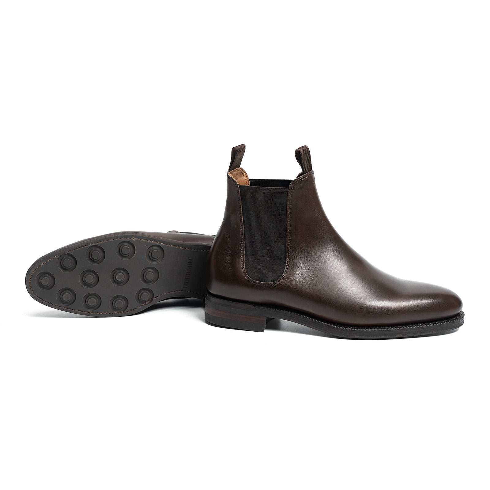 101050 - DARK BROWN CALF - E – Meermin Shoes - Europe