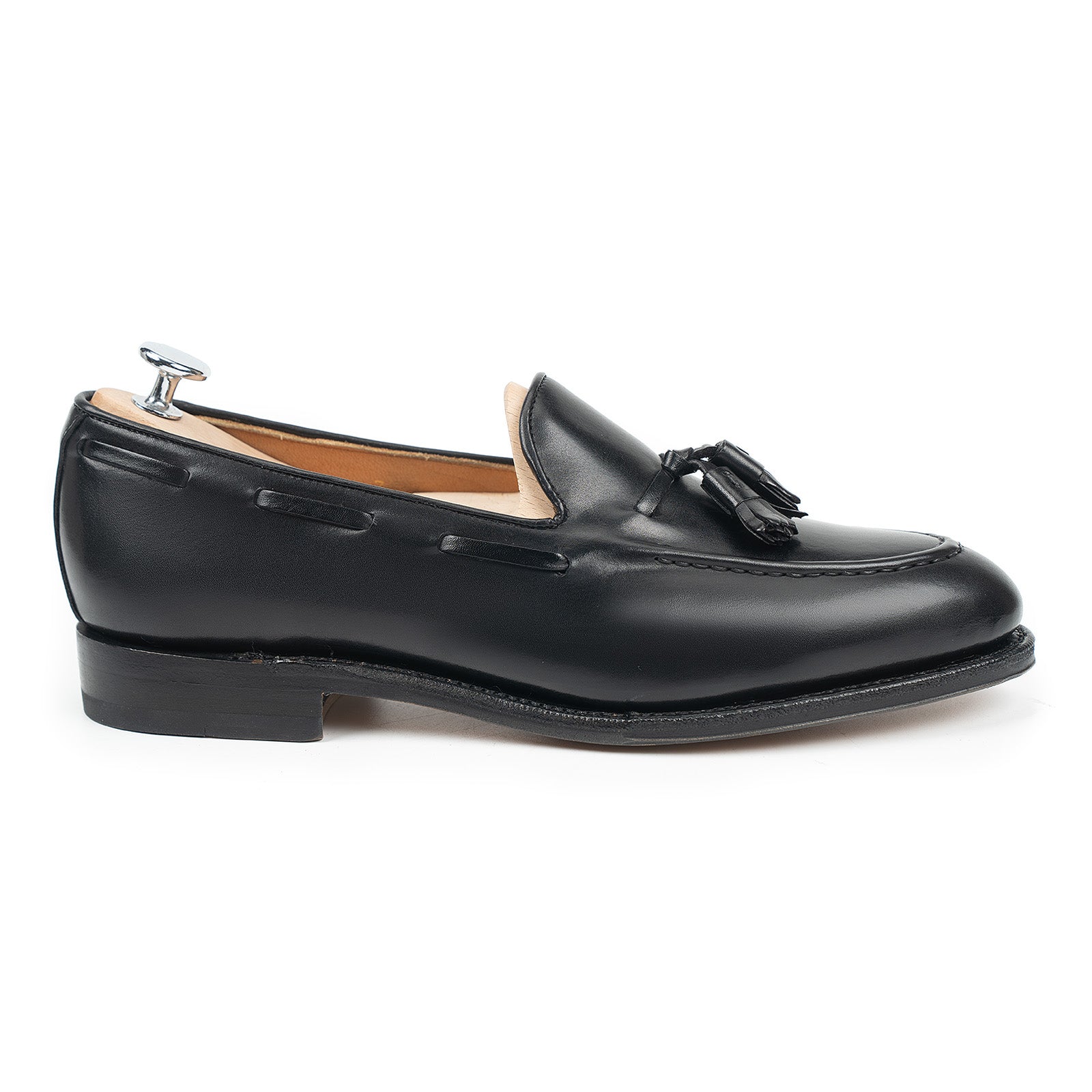 靴 MTO iron loafer Weinheimer box calf 25.5 R2_10138110190000SE_1X_71cf1bb