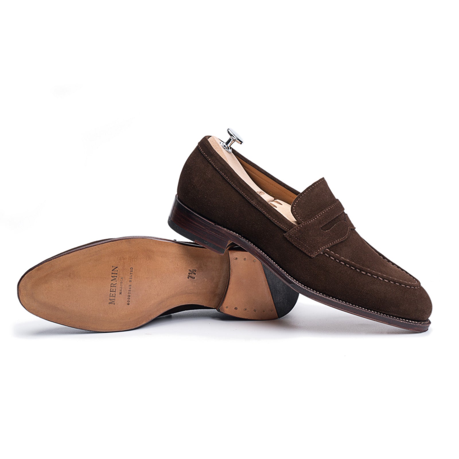 101484 - BROWN SUEDE - E – Meermin Shoes