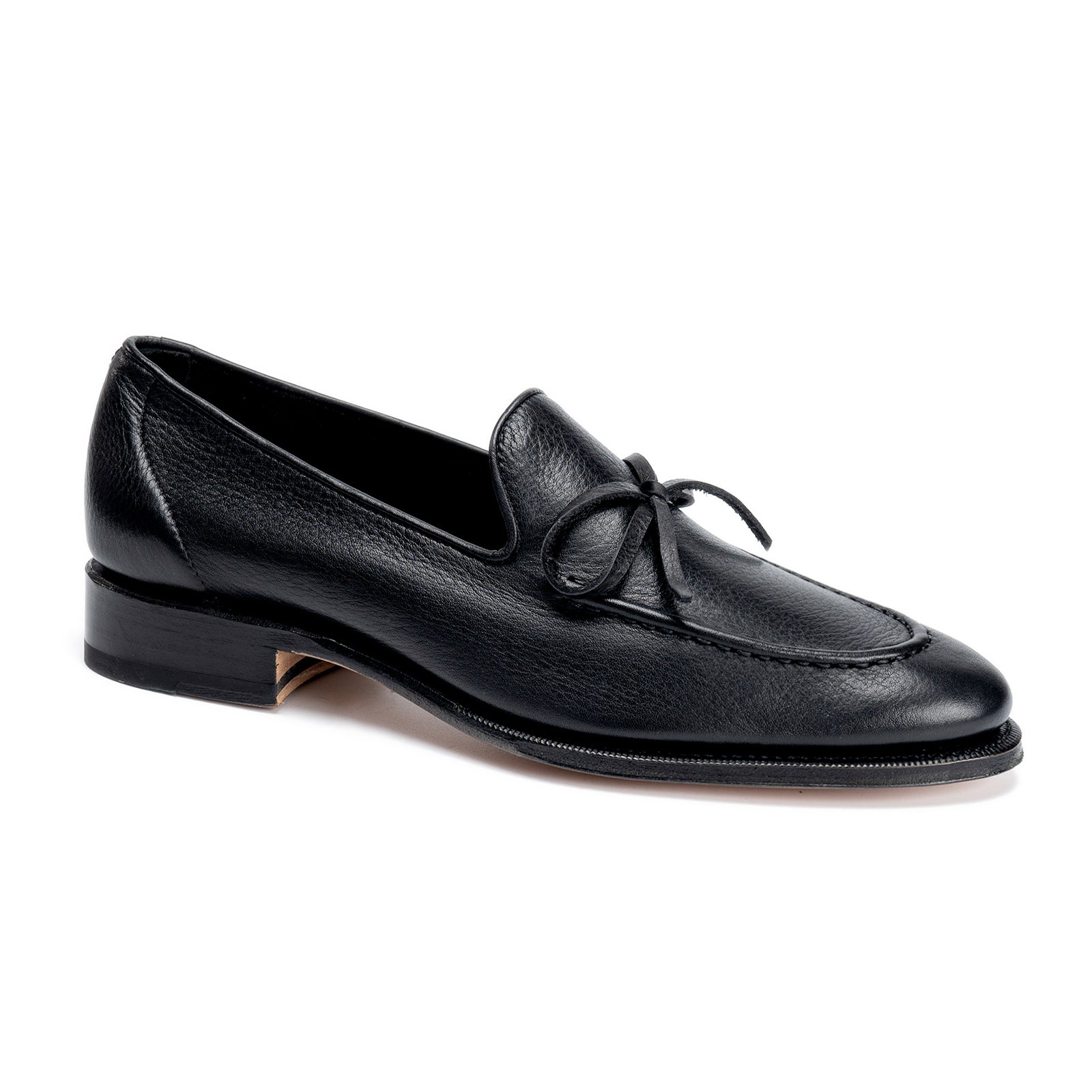 114395 - BLACK SOFTCALF - E – Meermin Shoes