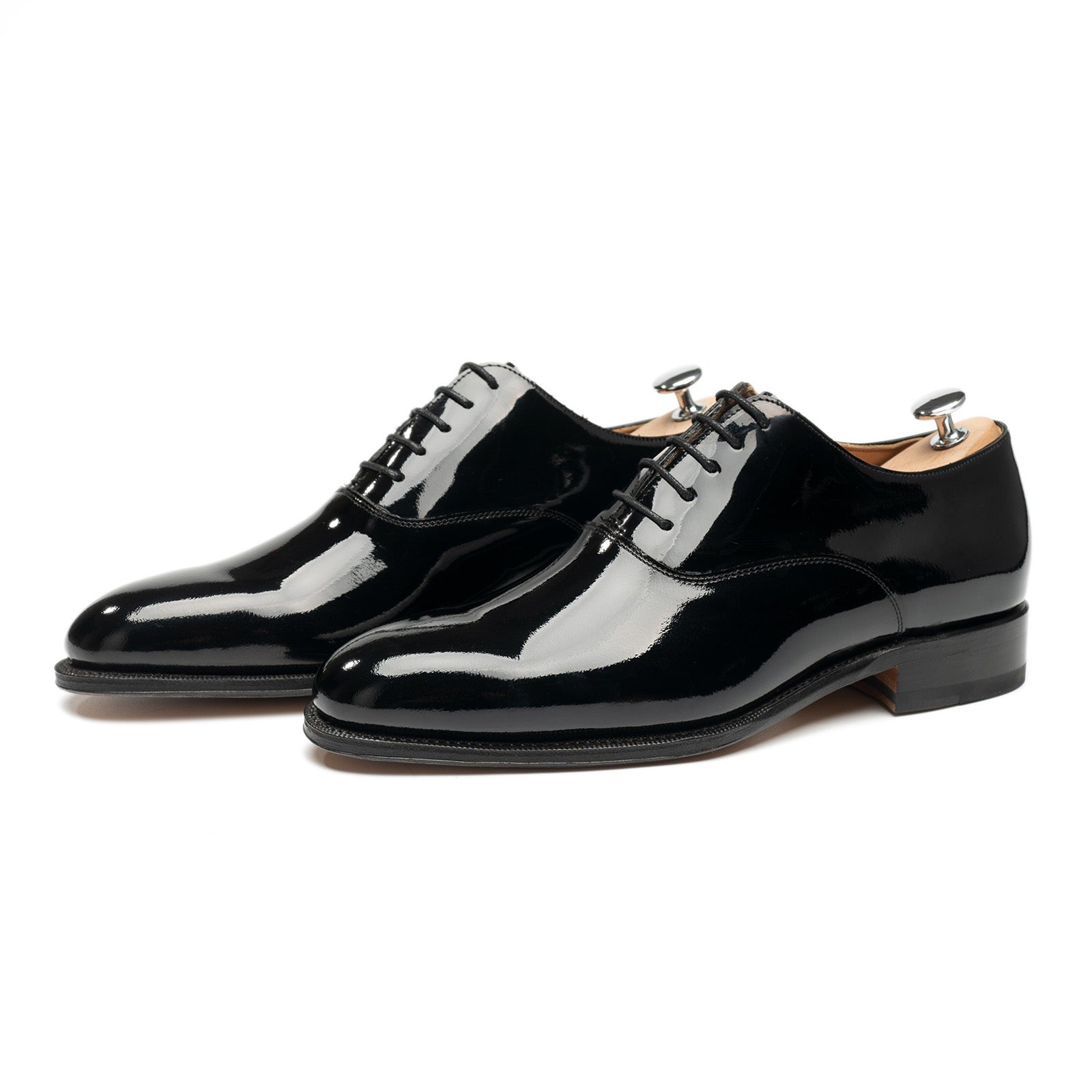 114450 BLACK PATENT E Meermin Shoes