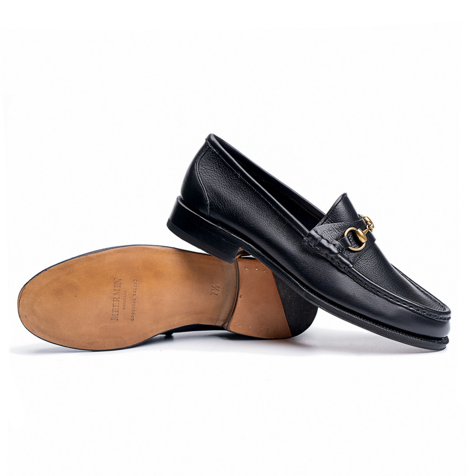 114673 - BLACK SOFT CALF - E – Meermin Shoes