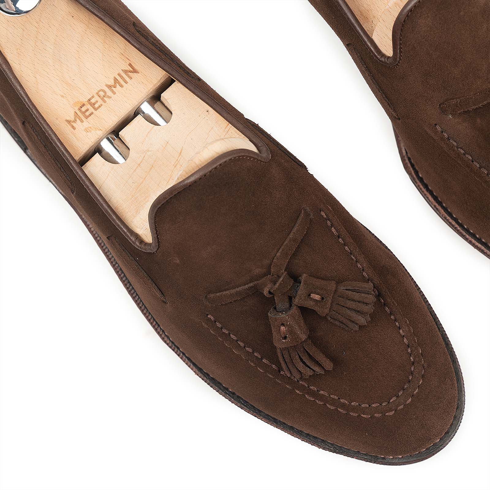 514035 - BROWN SUEDE - E – Meermin Shoes - Europe