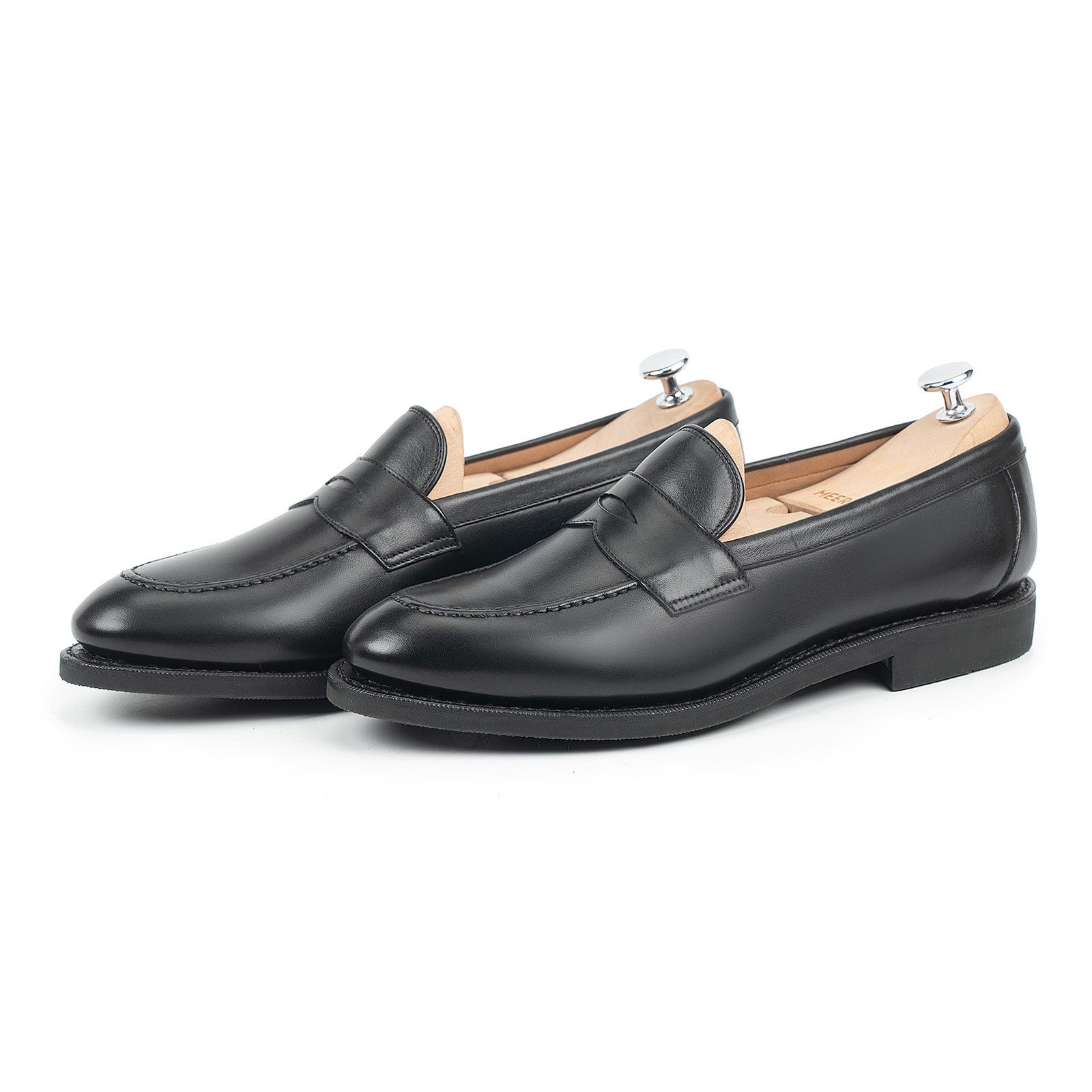 514045 - BLACK SILKCALF - E – Meermin Shoes - Europe