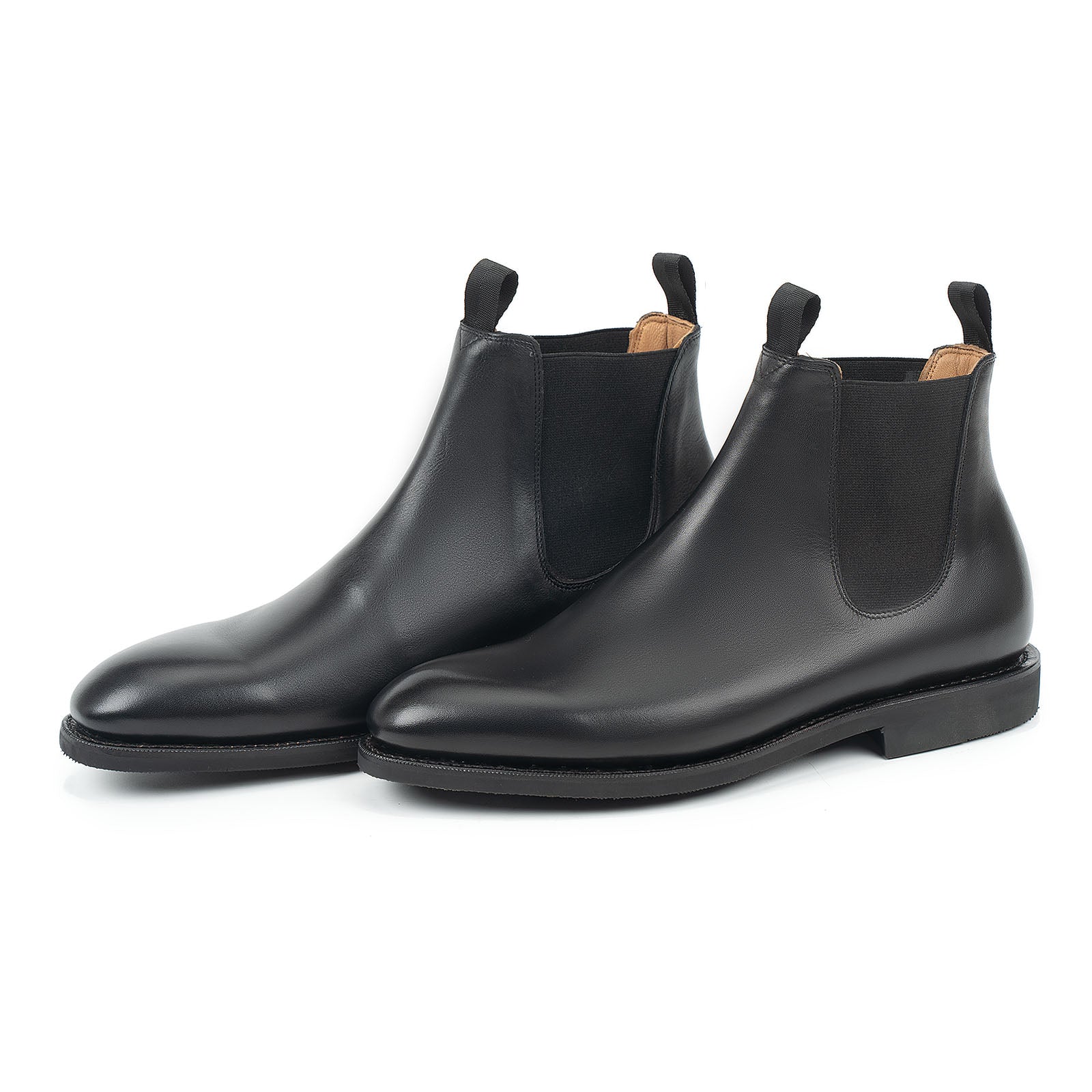 514085 - BLACK SILKCALF - E – Meermin Shoes - Europe