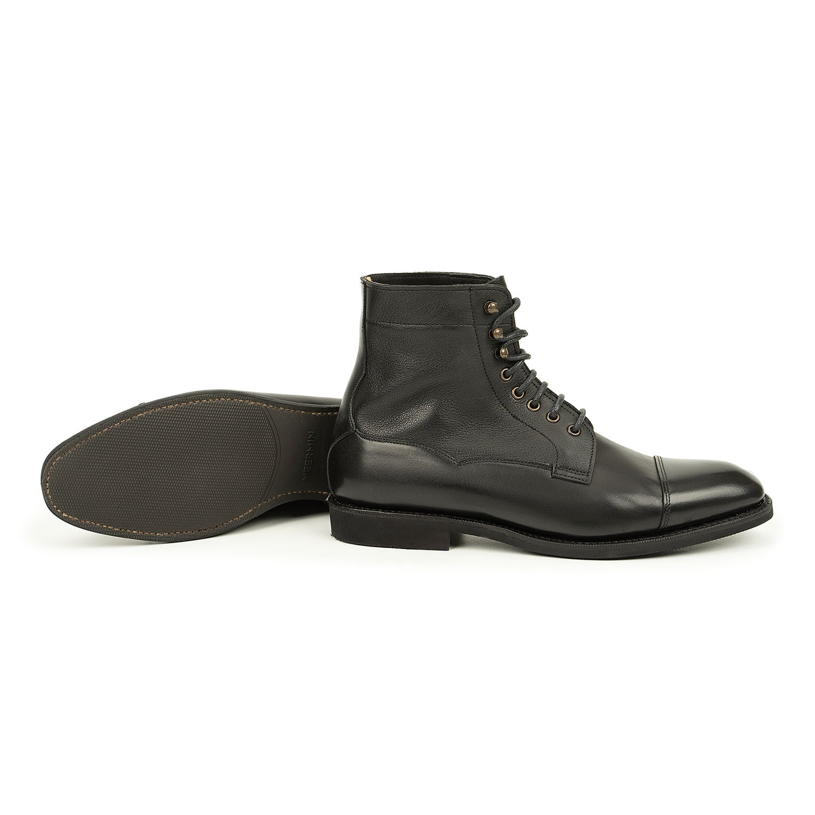 514491 - BLACK CALF & SOFTCALF - E – Meermin Shoes - Europe