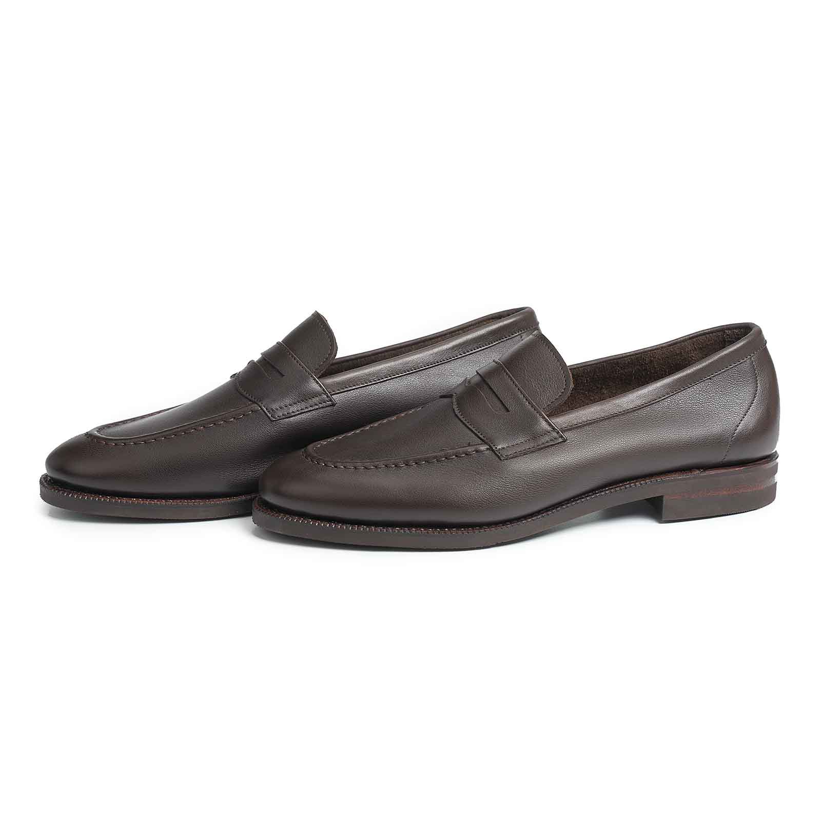 514511 - BROWN SOFTCALF - E – Meermin Shoes - Europe
