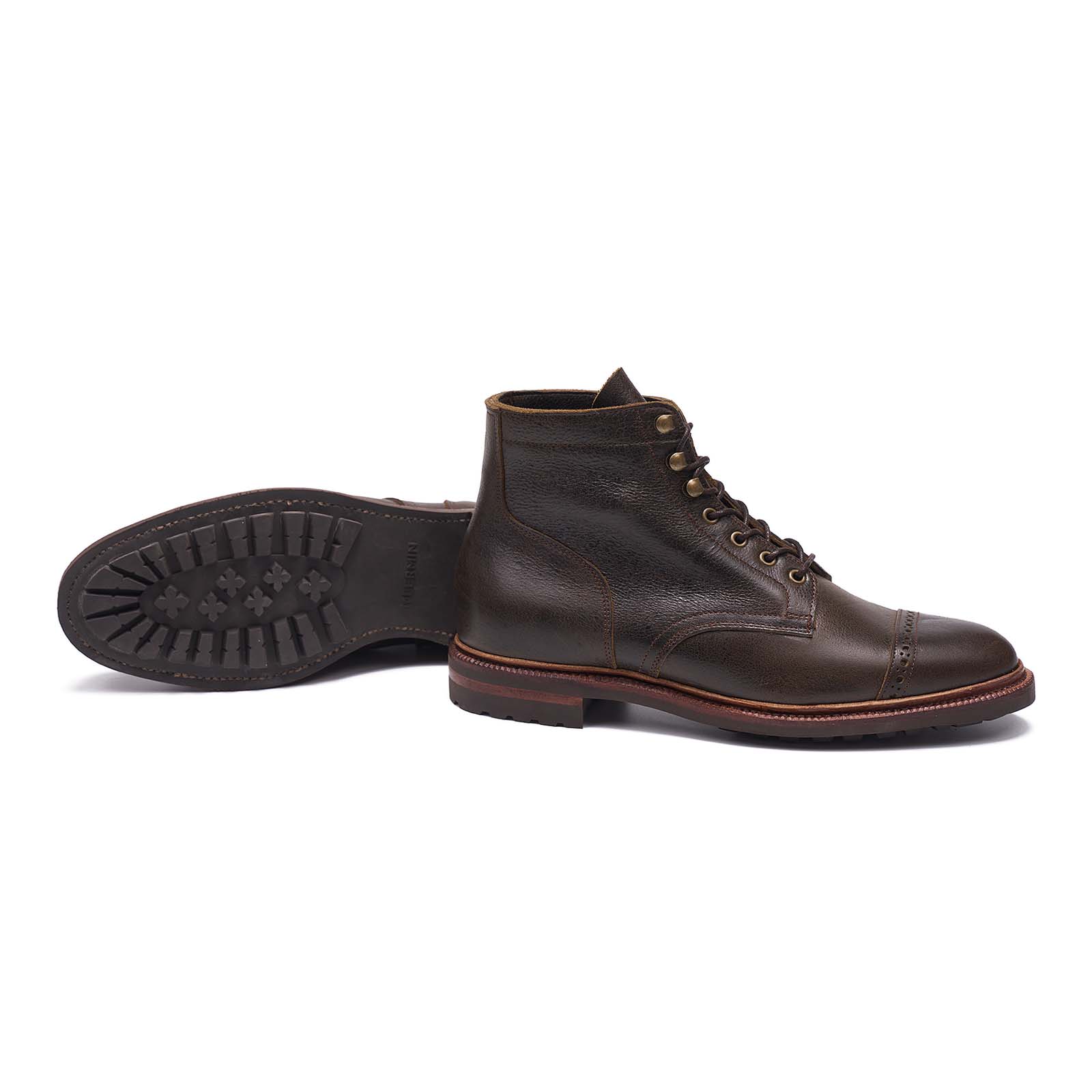 514667 - CAPER GREEN NAKED KUDU - E – Meermin Shoes - Europe