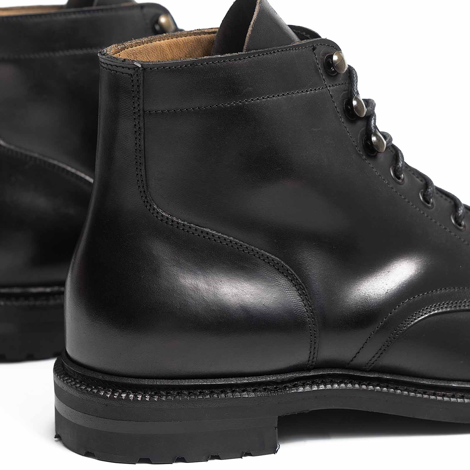 514867 - BLACK HERITAGE SHELL CORDOVAN - E – Meermin Shoes - Europe