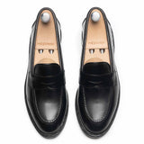 501045 - BLACK HERITAGE SHELL CORDOVAN - E