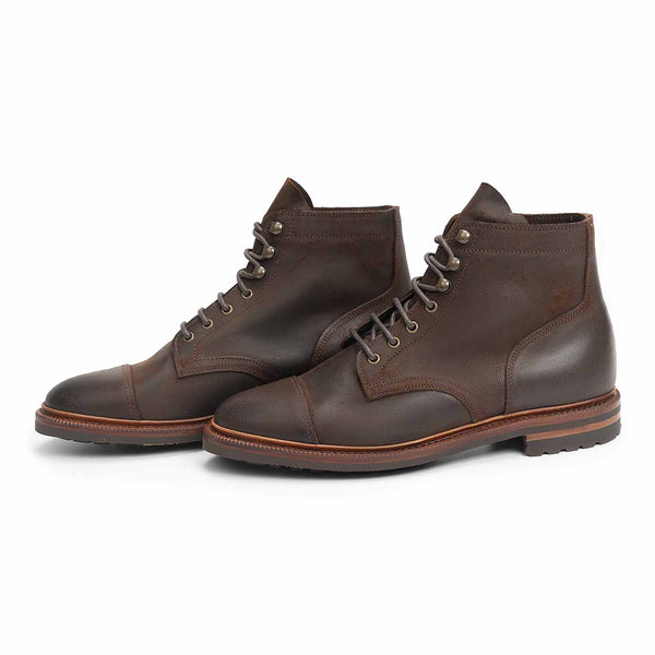 514386 - RUST WAXY COMMANDER - E – Meermin Shoes - Europe