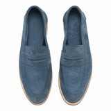 514511 - FRENCH BLUE SUEDE - E
