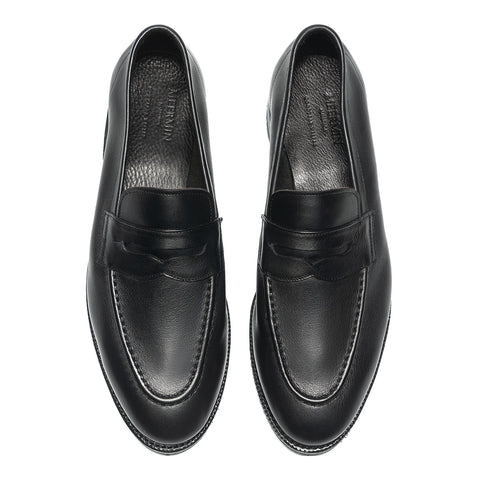 514511 - BLACK SOFTCALF - E – Meermin Shoes