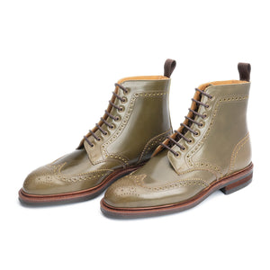 101514 - OLIVE SHELL CORDOVAN  - E