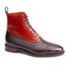 106077 - BURGUNDERROT SHELL CORDOVAN  &AMP; RUBINROT SHELL CORDOVAN  - E