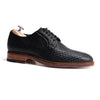 101645 - NOIR WOVEN CUIR VEAU - E