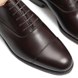 101198 - FONCÉ MARRON CUIR VEAU - E