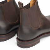 514015 - MARRON WAXY CUIR VEAU - E